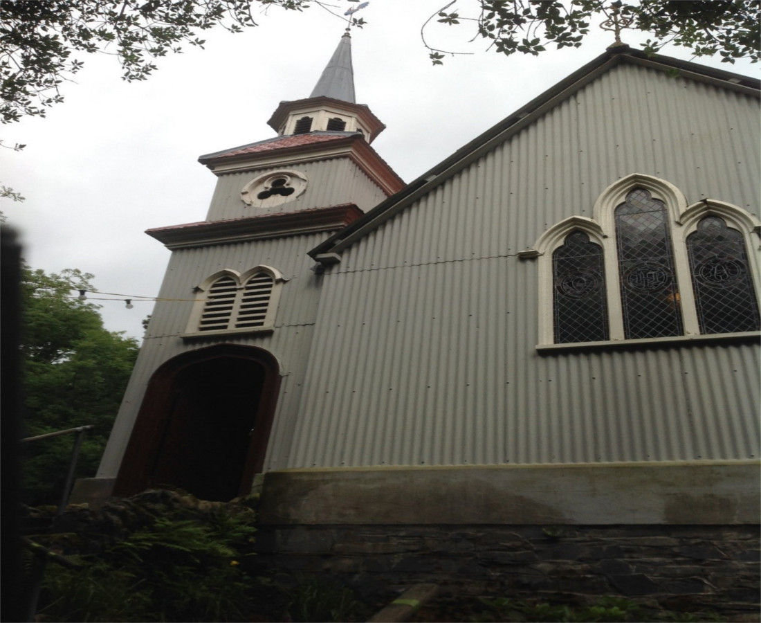 The Tin Church at Laragh