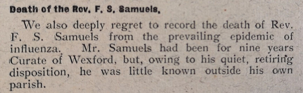 Church of Ireland Gazette, 15 Nov. 1918