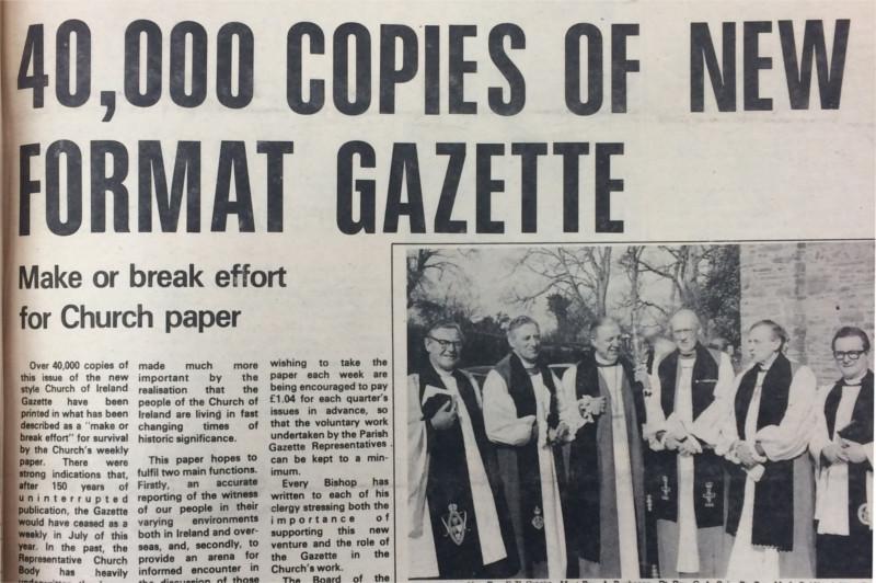 40,000 copies of the &ldquo;New Format&rdquo; Gazette are announced in the edition for the 21 March 1975