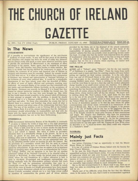 CoIG, 15 Jan. 1960, p. 1