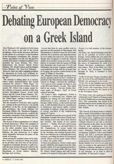 Church of Ireland Gazette - 17 June 1994