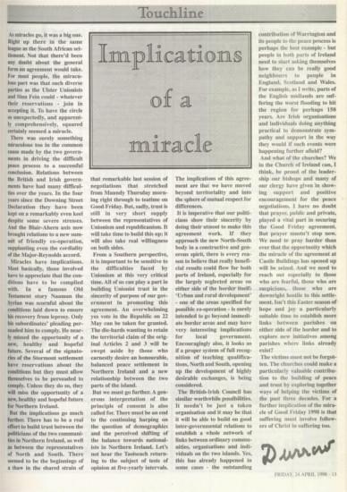 Church of Ireland Gazette - 24 April 1998