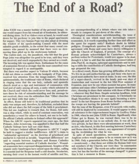 Church of Ireland Gazette - 24 January 1992