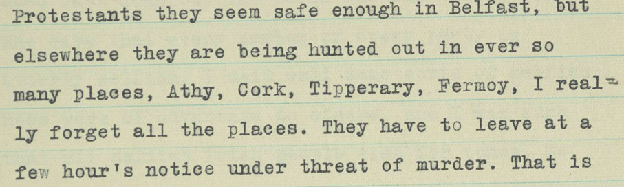 Concerns for &lsquo;Protestants being hunted', RCB Library Ms 253/4