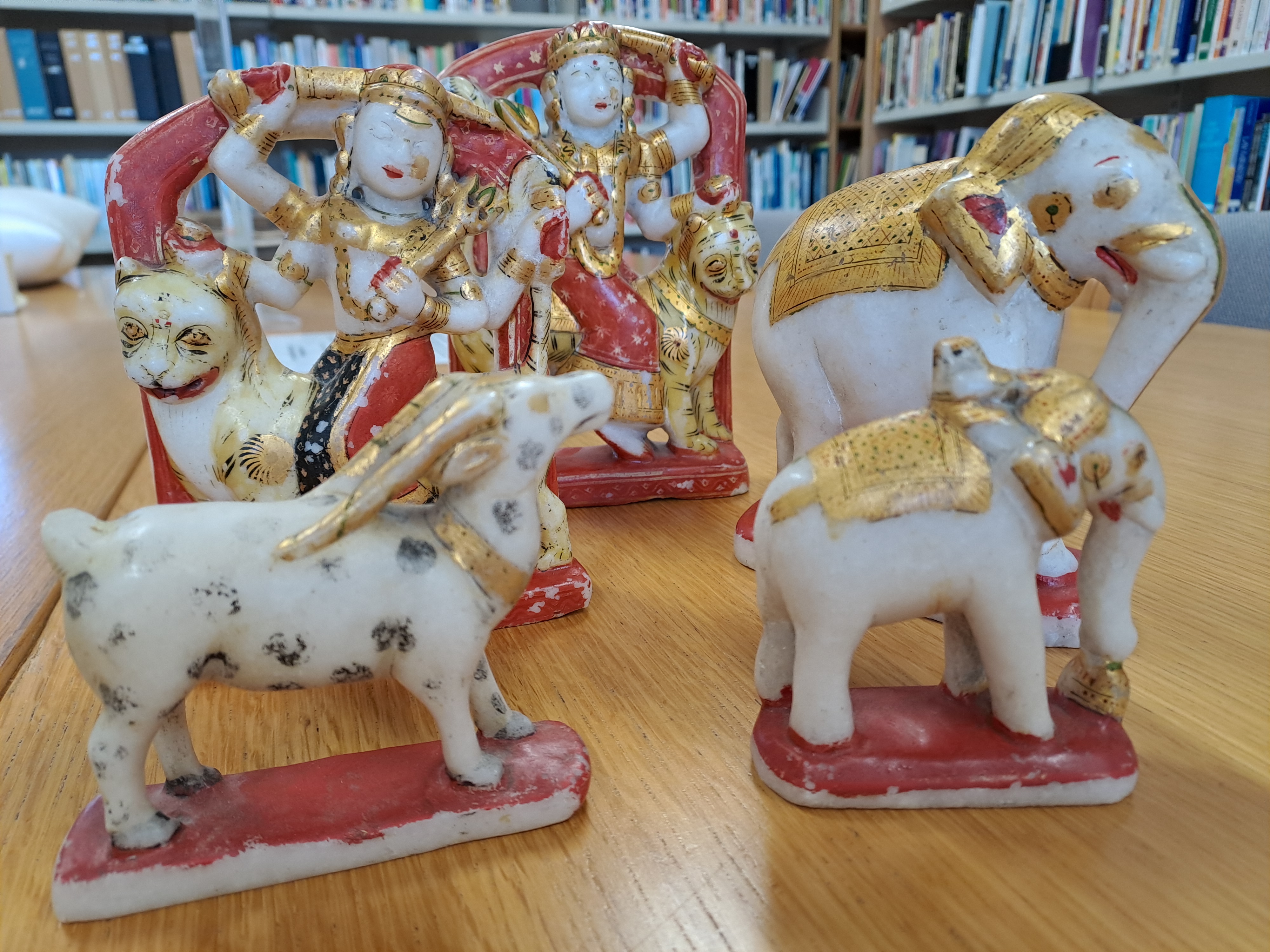 An image of the ornaments, which formed the models for the paintings as seen in Rosamond's book.