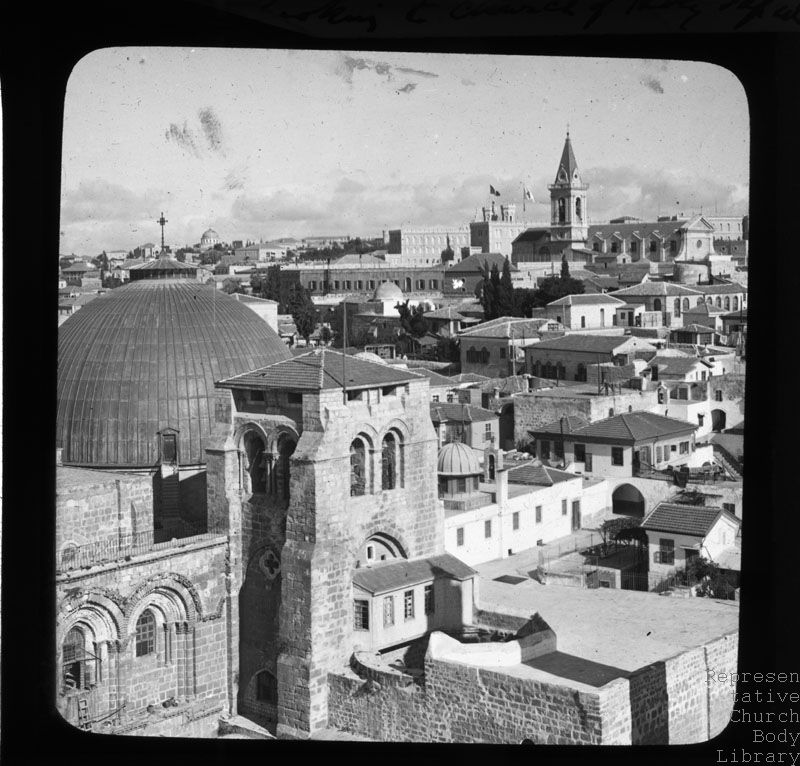 'View to Church of Holy Sepulchre'
