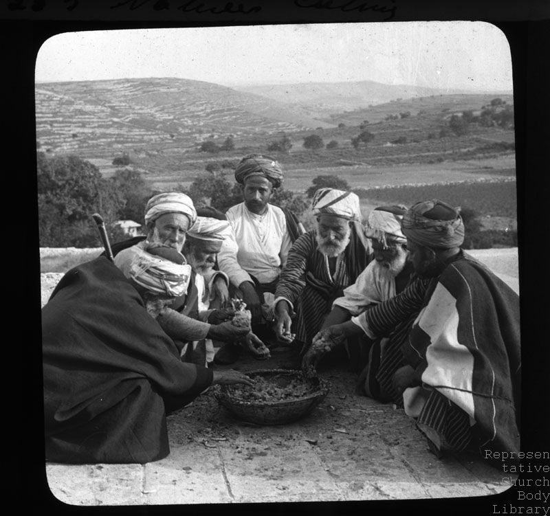 'Natives eating''