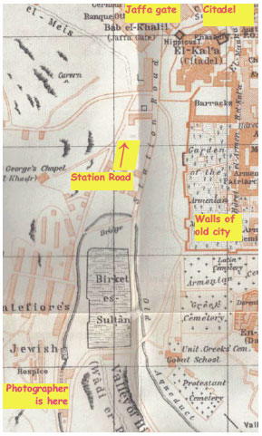 Baedeker map detail
