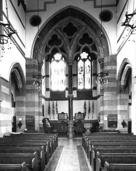 Interior of St Mark's, Dundela