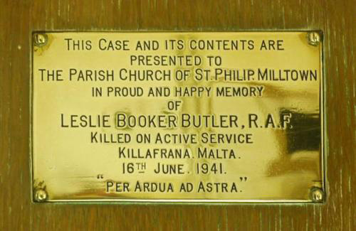 Commemorative plaque