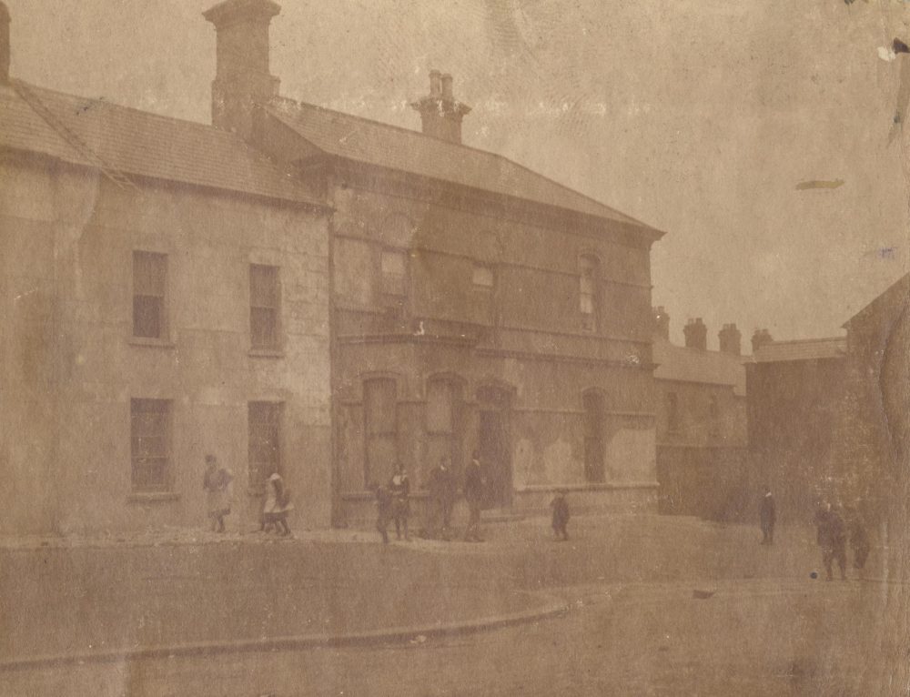 The former Belfast mansion became the residence building, RCB Library MS 295