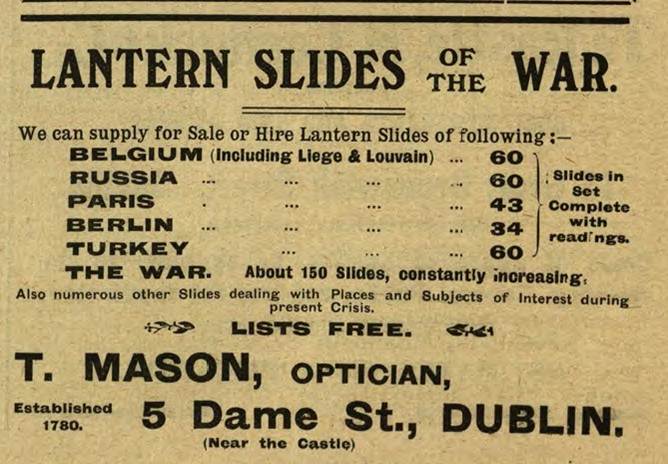 RCB Library St Patrick's Deanery Lantern Slide Collection