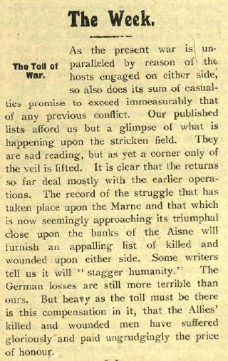 Church of Ireland Gazette 1914