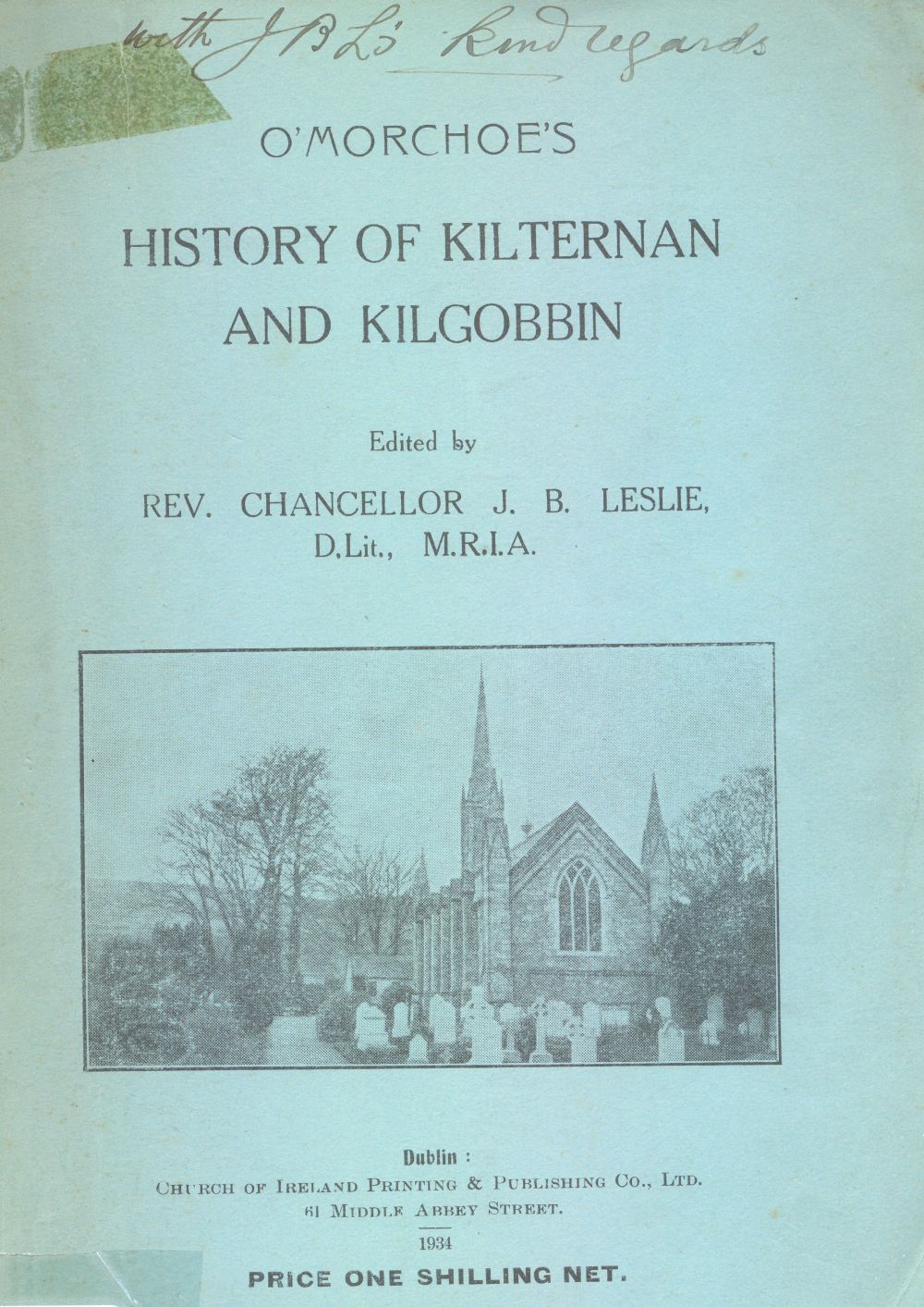 Printed parish histories available in the RCB Library collections