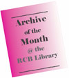 Archive of the Month