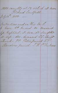 Sample of annotated text by Richard Caulfield 