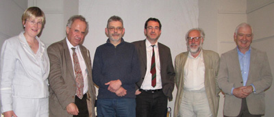 Dr Susan Hood, Dr Toby Barnard, Canon John Crawford, Professor James Kelly, Professor Raymond Gillespie and Professor Colm Lennon