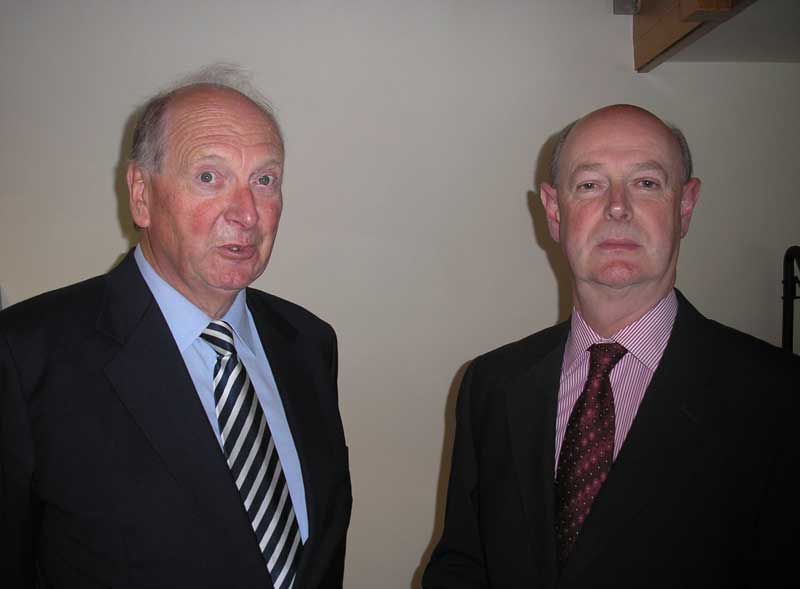 Mr Michael Webb and Dr Raymond Refausse