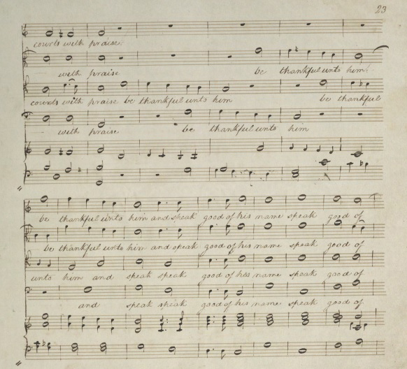 An example of one of the pages from the document. RCB Library Ms 1111.