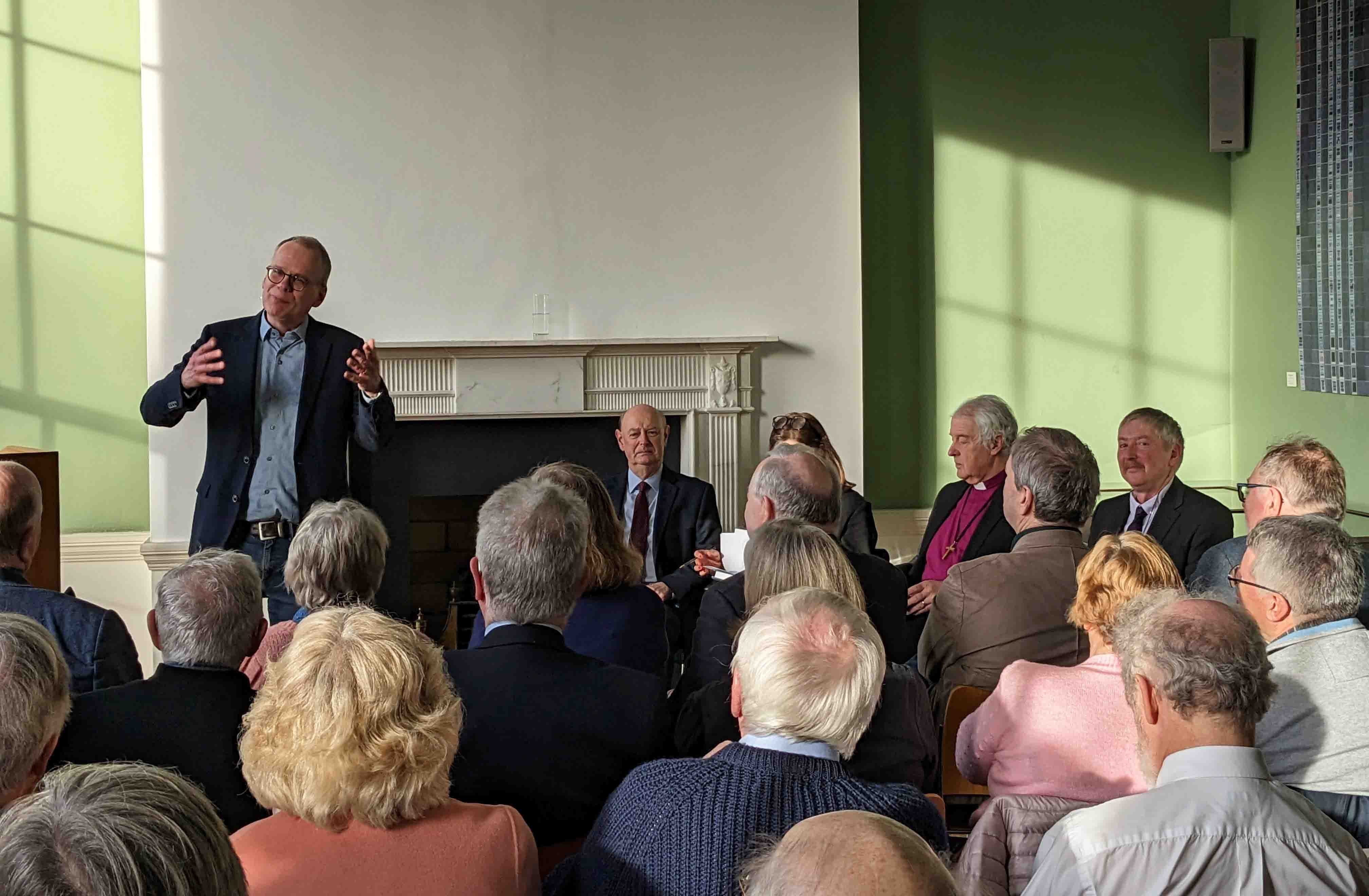 Words of welcome by Colum O'Riordan, CEO of the Irish Architectural Archive.