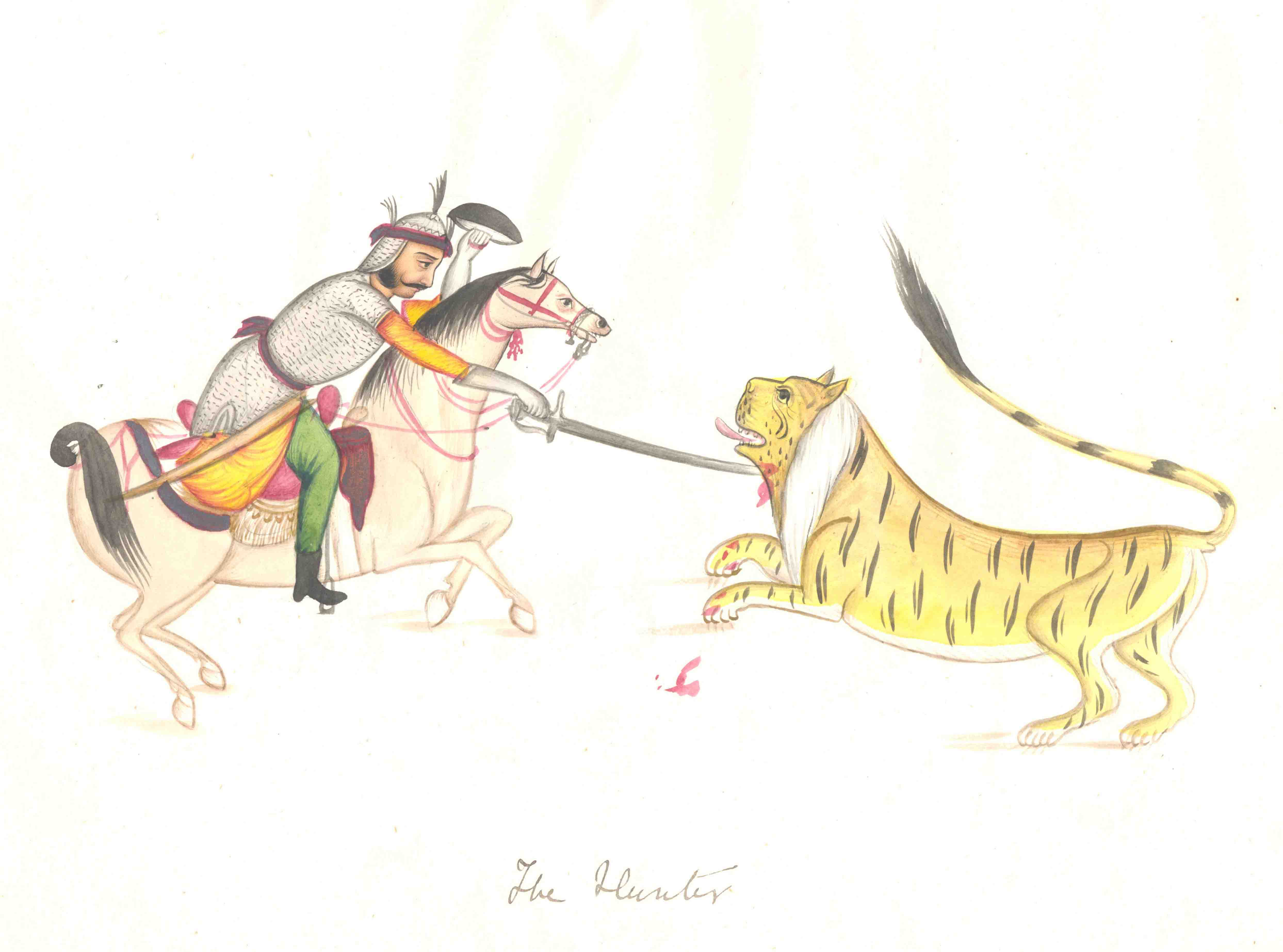 &lsquo;The Hunter', by Sir James Stephen in his book to his daughter, Rosamond. RCB Library MS 253.