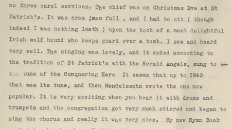 Figure 5. Excerpt taken from Rosamond Stephen's diary, 1921.