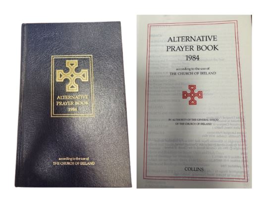 Figure 3. Cover & Title page of the Alternative Prayer Book (1984)