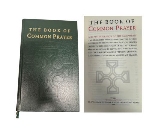 Figure 5. Cover of the Book of Common Prayer (2004) and title page.