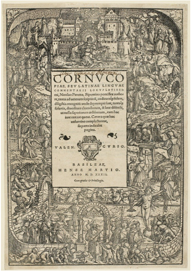 Figure 10: Print by Hans (the Younger) Holbein (after 1544)  [www.gallery.ca]