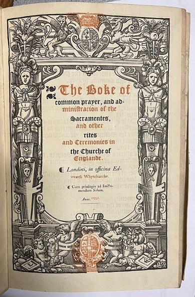 Title page from The Boke of common prayer - SR 47