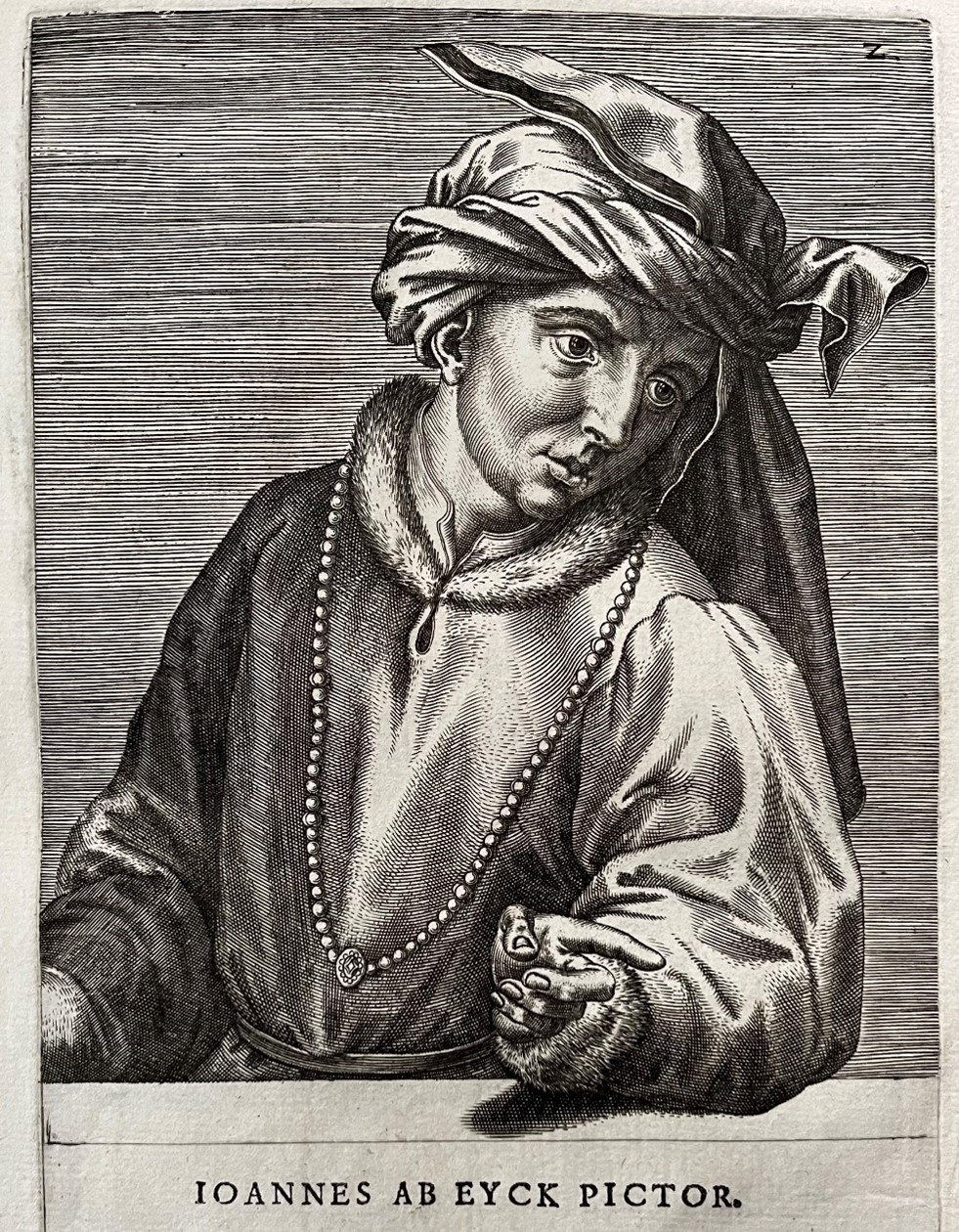 Figure 2: Virorum doctorum de disciplinis benemerentium effifies XLIIII (1572) - SR 20
