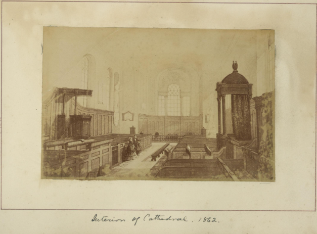 Figure 2. Sketch of Cork Cathedral, 1862.