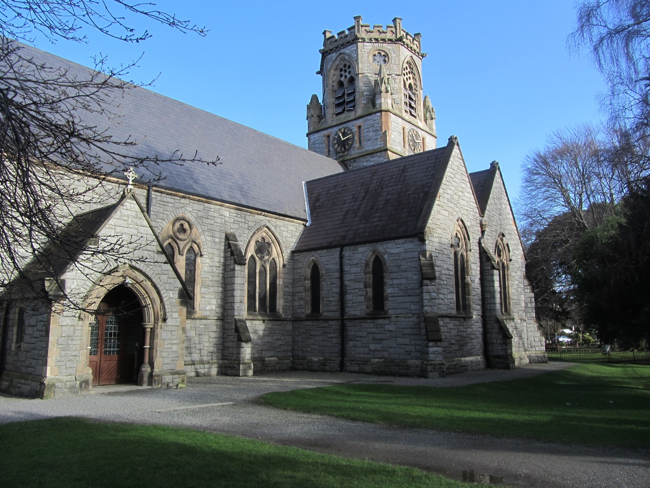Figure 3: St Bartholomew's, Co. Dublin. Gloine.