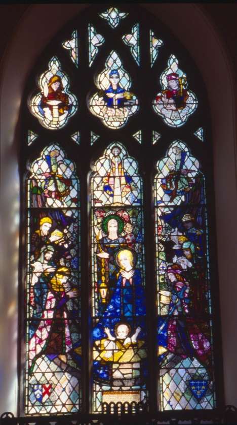 Figure 8: The Nativity - designed by Harry Clarke, 1918. Gloine.