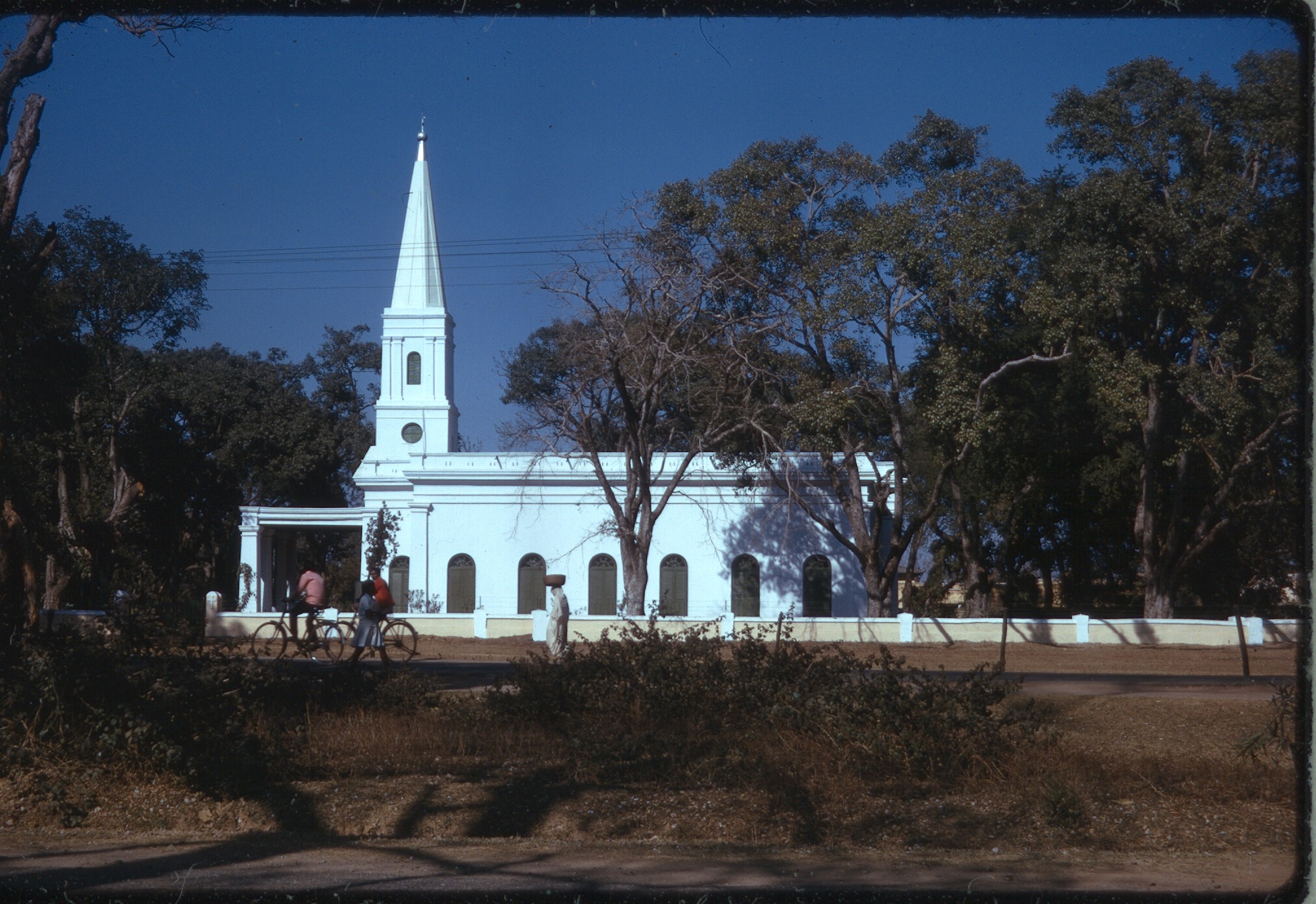 Figure 2. An unidentified church in the Chota Nagpur Region - MS 1182 Slide Collection.