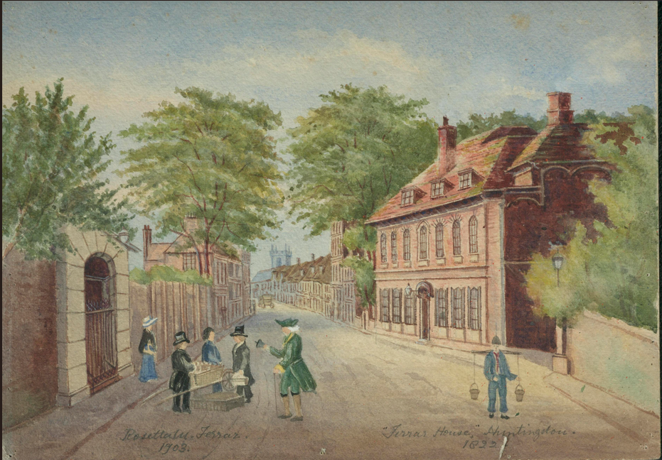 Figure 3. A painting by Rosetta Ferrar, 1903