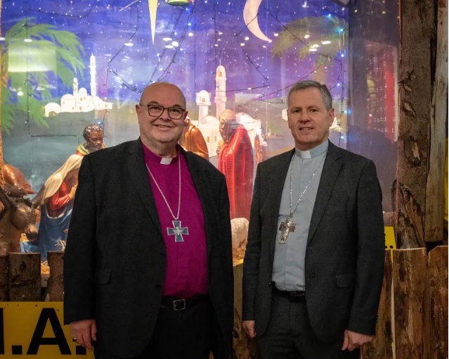 Bishop Paul Colton & Bishop Fintan Gavin.