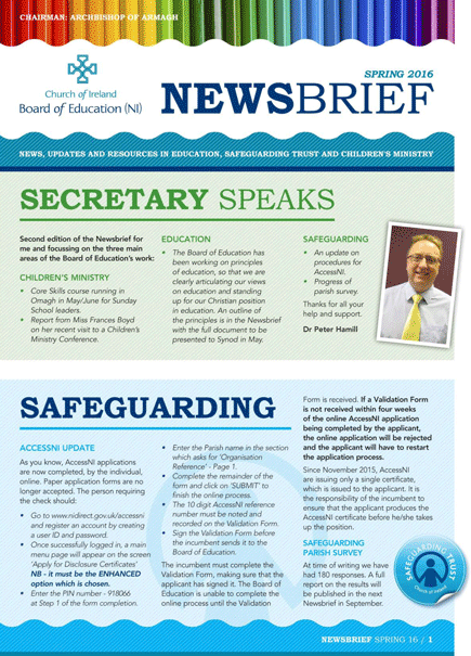 Newsbrief, Spring 2016