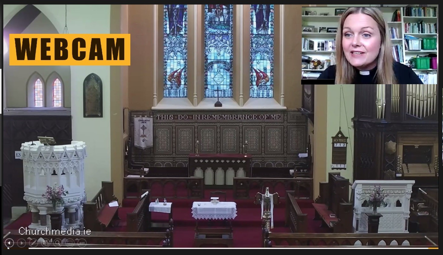 The Revd Nicola Halford speaks on her experience of online church services.