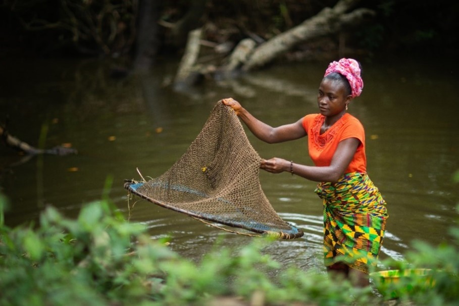 Hawa Sannoh left her farm in the south of Sierra Leone following the arrival of the Socfin palm oil plantation. The Cork Diocesan Appeal will help more families like Hawa's to make a living and provide for their families. Credit: Chris Nelson.