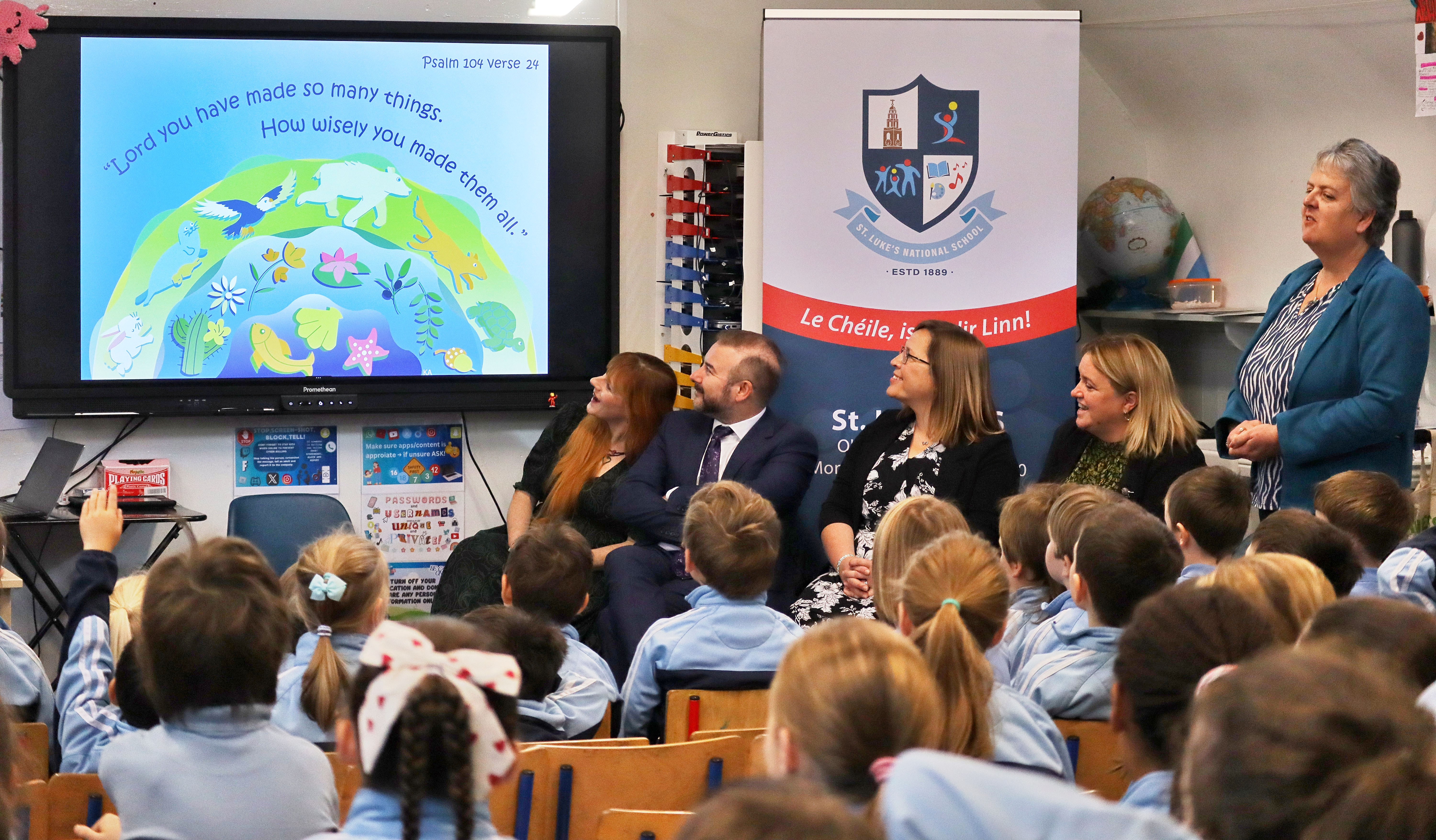 Presentation at St Luke's National School, Montenotte.