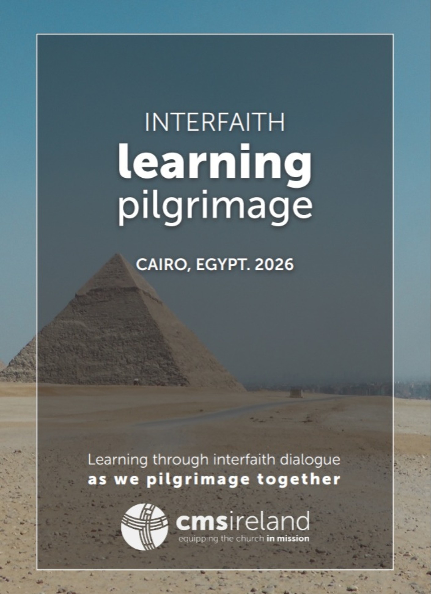 Flyer for the Interfaith Learning Pilgrimage.
