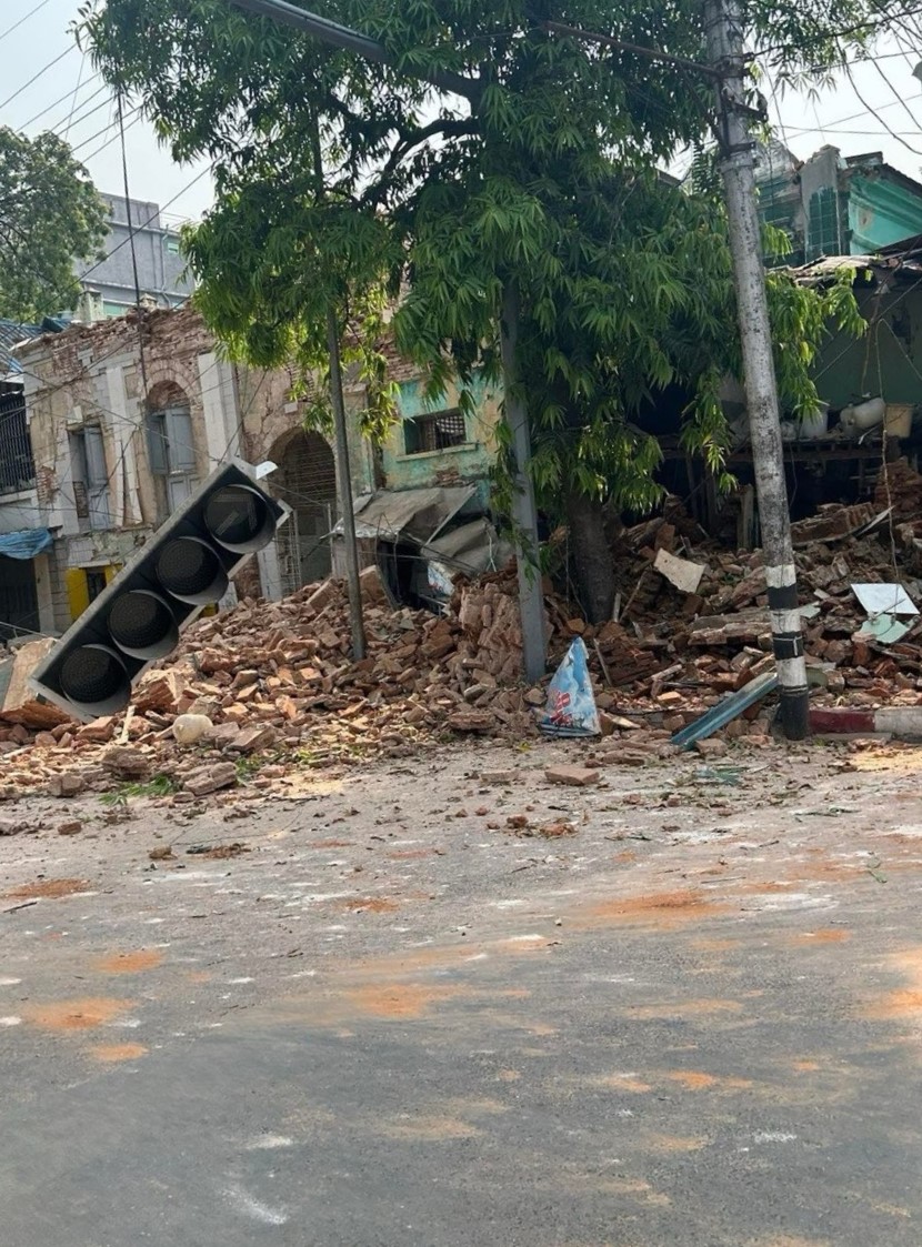 Myanmar Earthquake 2025 - Photo Credit: Christian Aid