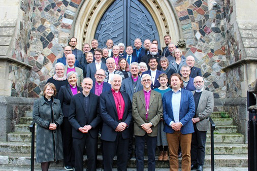 attendees gathered for the Porvoo Theological Conference.