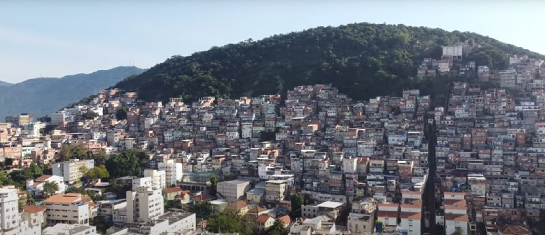 A cityscape in Brazil, where the Safe House project gives girls new hope for the future.&nbsp; Photo credit: SAMS Ireland.