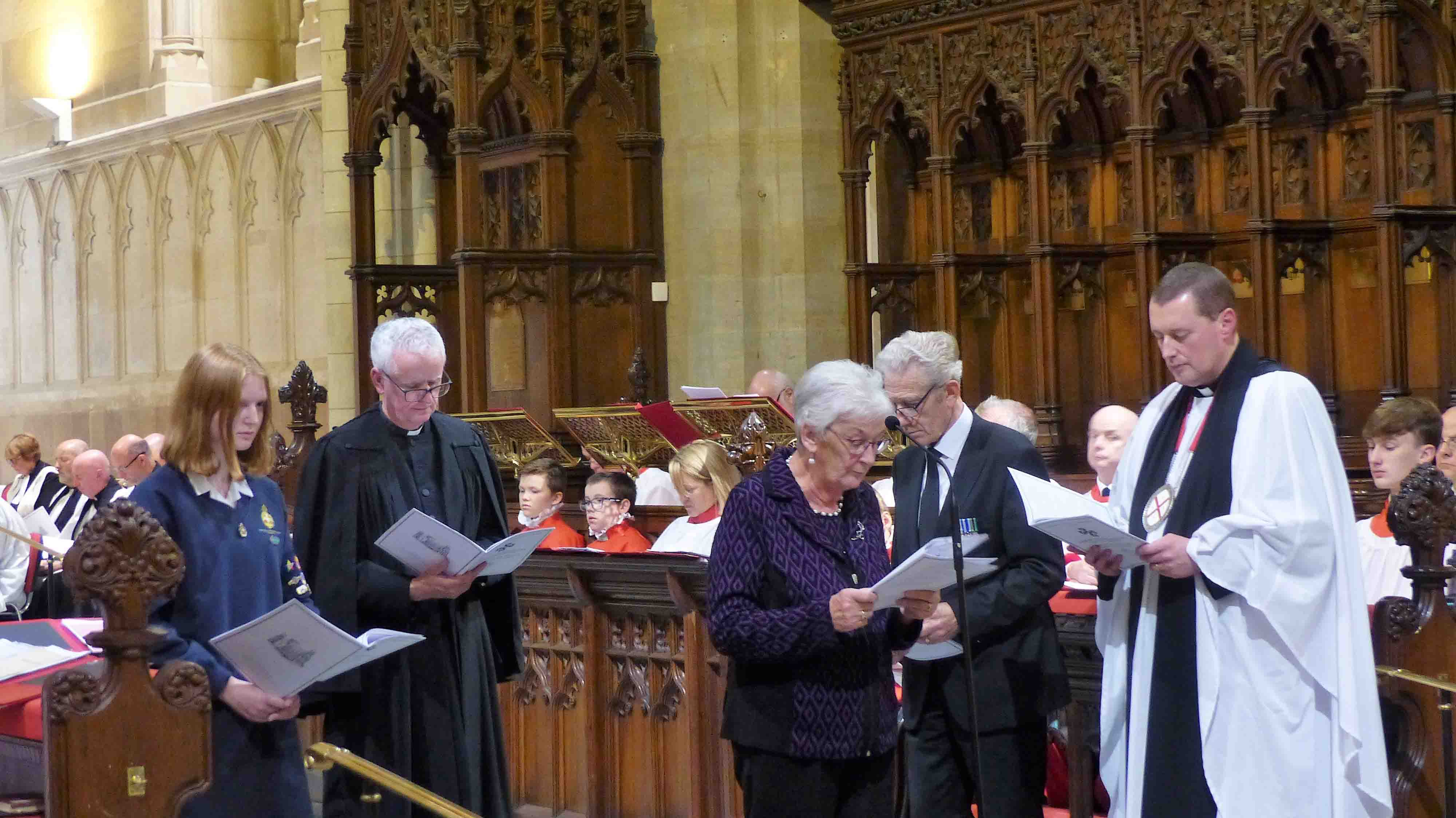 Prayers of thanksgiving on the Hill of Armagh.