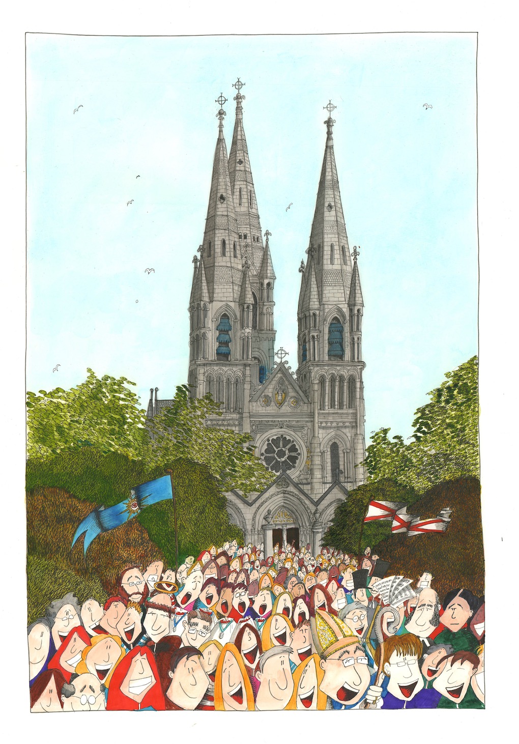 A copy of the print of the original painting by Annie West. &copy; 2020 Bishop Paul Colton and Mrs Susan Colton