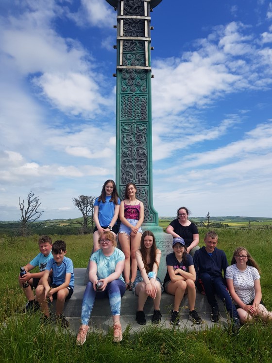 At the cross at Rathbarry nearby.