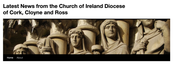 The banner chosen by Bishop Colton for the NewsBlog was the wise maidens at the west door of St Fin Barre's Cathedral - vigilant, awake, and on the lookout.