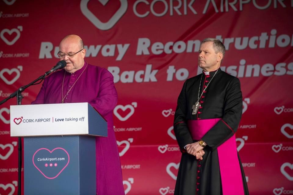 Bishop Paul Colton and Bishop Fintan Gavin. Photo: Brian Lougheed.